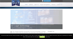 Desktop Screenshot of d2legaltech.com
